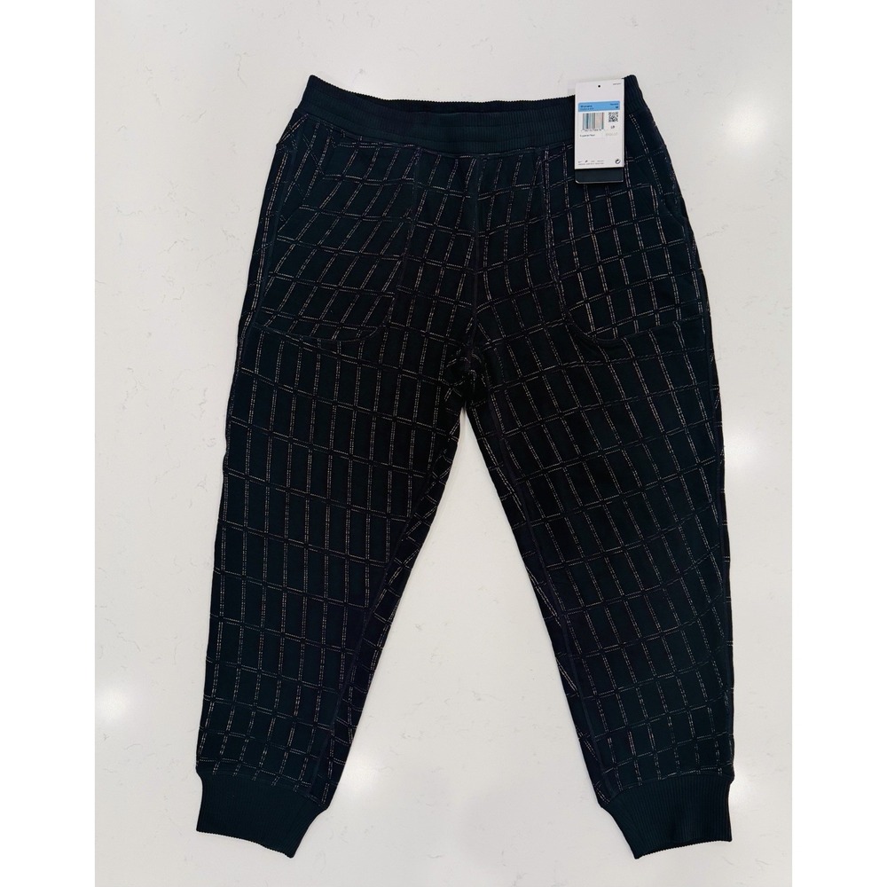 Nike Women's Yoga Therma-FIT Luxe Cozy Pants Black Reversible Size M DQ6314-010